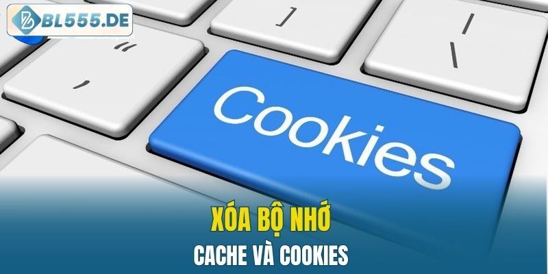Bạn cần thường xuyên kiểm tra và xóa bộ nhớ cache và cookies